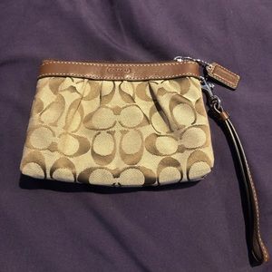Coach Wristlet.